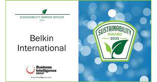 El Business Intelligence Group reconoce a Belkin International como líder en sostenibilidad en el programa de Premios a la Sostenibilidad