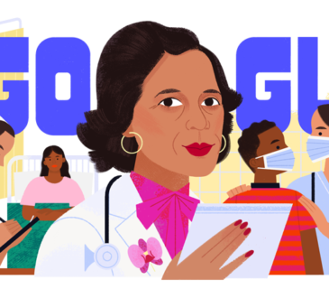 En celebración del Mes de la Herencia Hispana en los Estados Unidos, el Google Doodle del día de ayer— ilustrado por la artista invitada