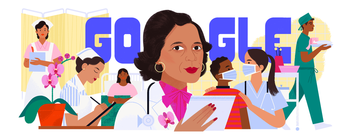 En celebración del Mes de la Herencia Hispana en los Estados Unidos, el Google Doodle del día de ayer— ilustrado por la artista invitada