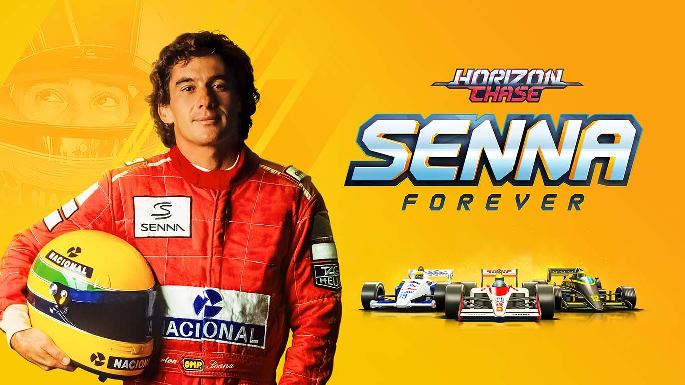 Esta expansión rinde un homenaje muy especial al legendario piloto Ayrton Senna, presentando un conjunto completamente nuevo de vehículos