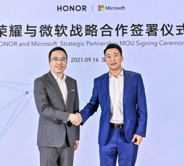 HONOR anunció que ampliará la asociación estratégica con Microsoft en su nueva sede de Shenzhen. Acordaron que colaborarán estrechamente