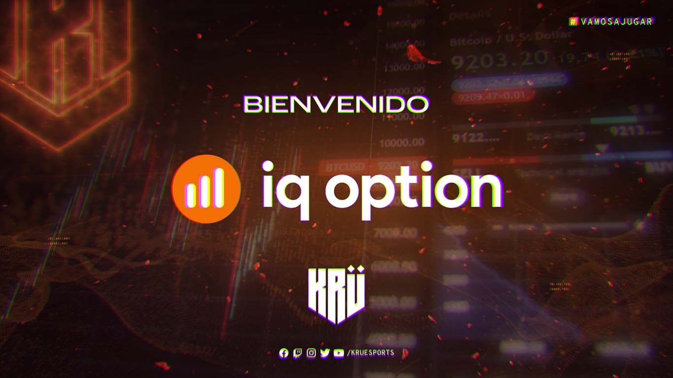 KRÜ Esports, el equipo profesional creado por Sergio Agüero, anunció la llegada de IQ Option como nuevo patrocinador de la organización