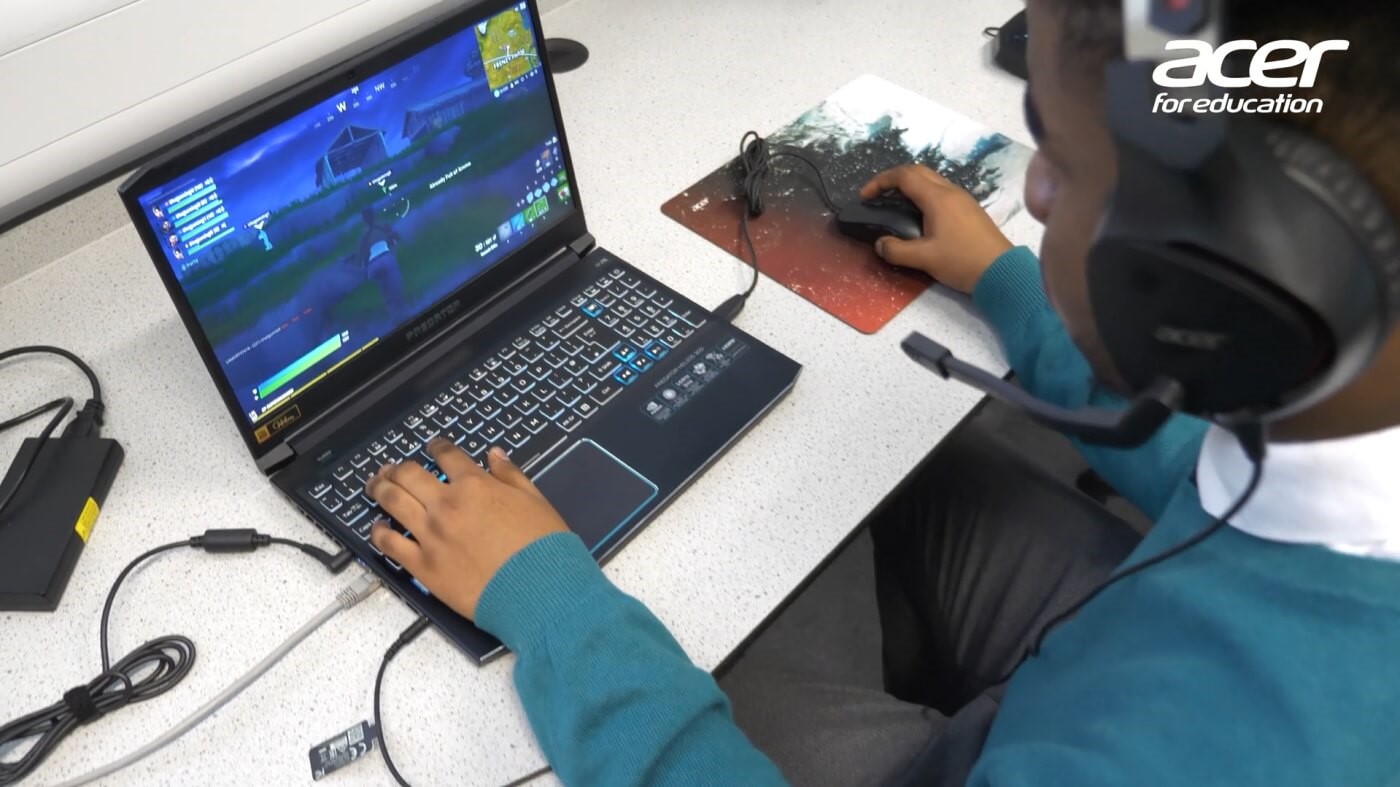 Acer está trabajando junto con Future Classroom Lab para ayudar a desarrollar y comprender cómo se puede utilizar
