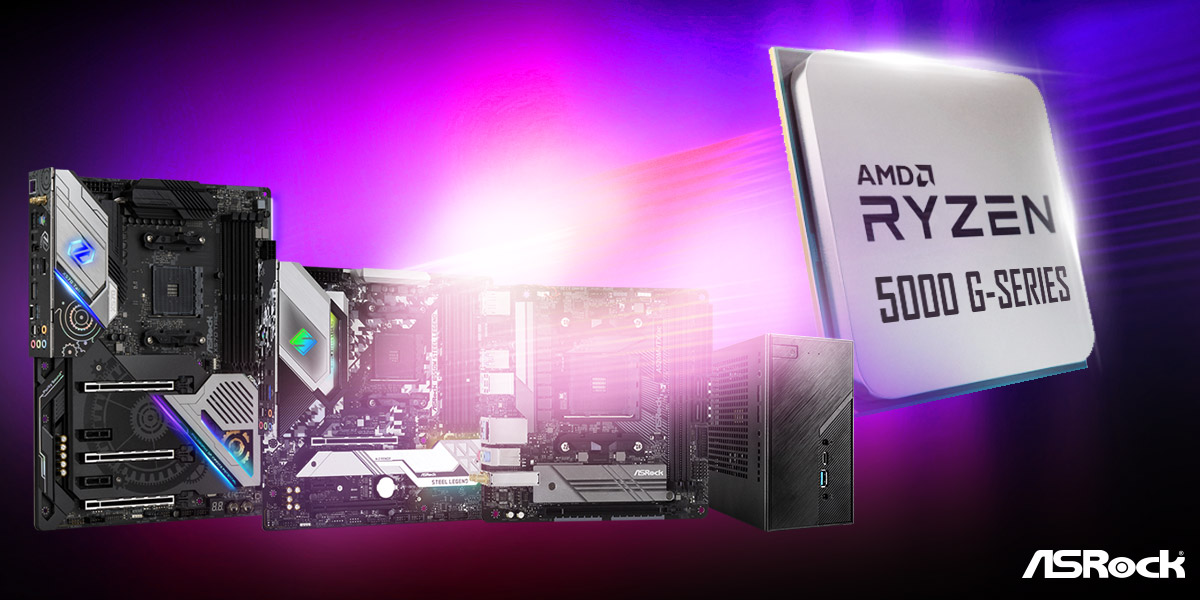ASRock presentó la nueva actualización de BIOS para AMD Ryzen 5000 G-Series. Se destacan los modelos de Motherboards AMD Ryzen