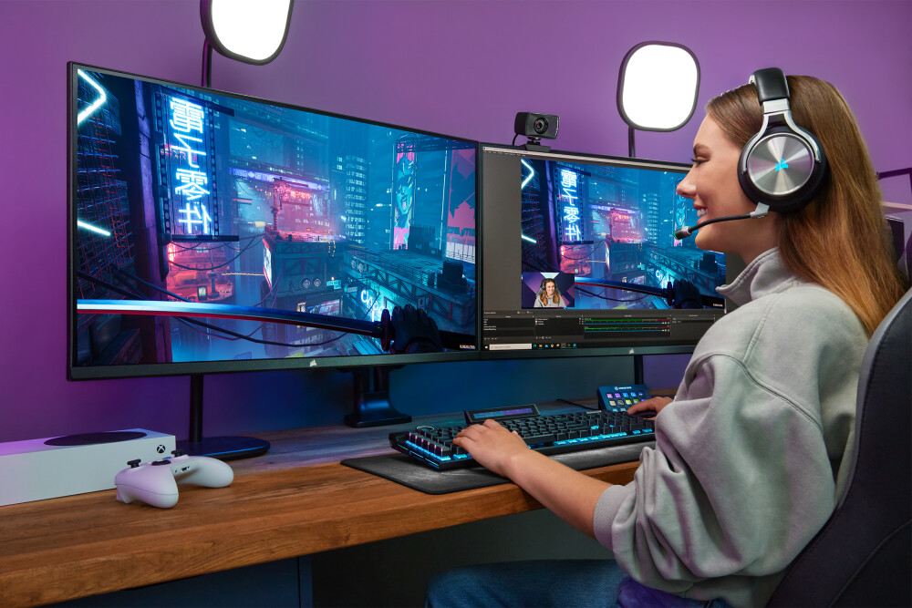 CORSAIR anunció el XENEON 32QHD165, un nuevo e impresionante monitor construido desde cero para jugadores y creadores, con una pantalla