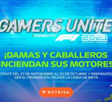 Gamers Unite pondrá a rugir los motores con su cuarto torneo, que estará dedicado a F1 2021 The Official Videogame.