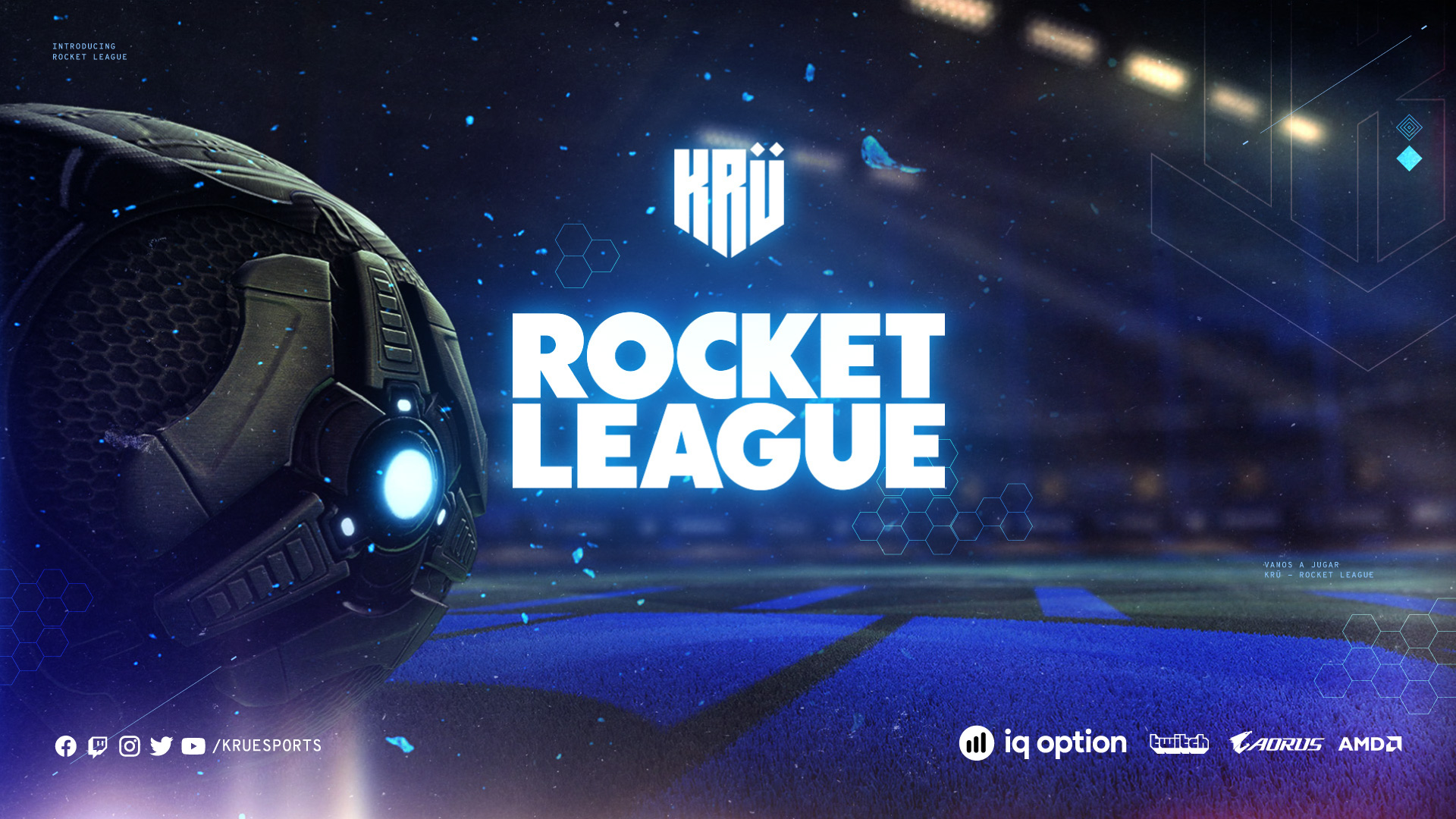 KRÜ Esports anunció su llegada a un nuevo juego: Rocket League. Así, este nuevo equipo con presencia argentina y chilena