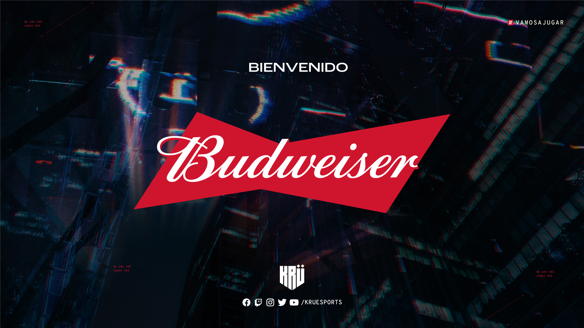 KRÜ Esports presentó a Budweiser como su cerveza oficial