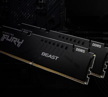 Kingston FURY anunció el día de hoy el esperado lanzamiento de Kingston FURY Beast DDR5. Con incrementos de velocidad superiores