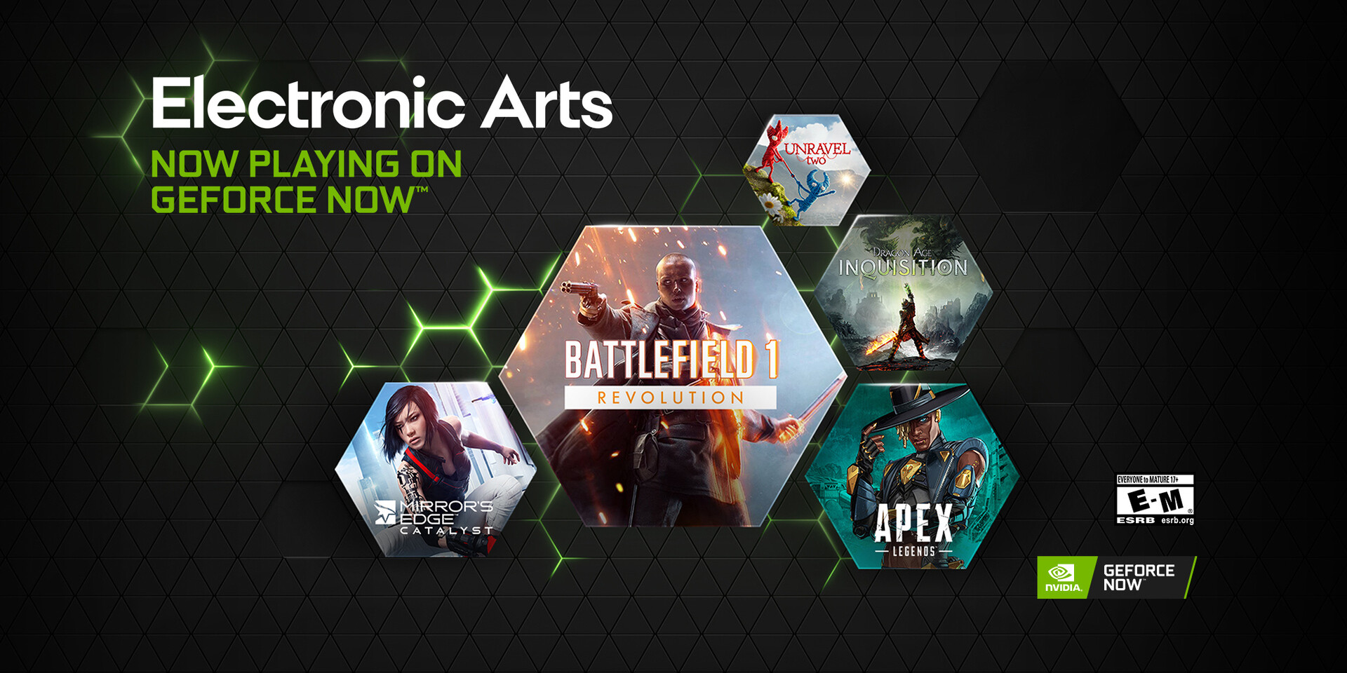 NVIDIA anunció que Electronic Arts está trayendo más de sus juegos de éxito al servicio de juegos en la nube NVIDIA GeForce NOW