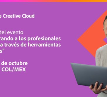Con un panel de expertos, conformado por Joana de Quintanilha, VP y analista principal de Forrester; Beatriz Perdomo, directora de mercadeo de Adobe para Latinoamérica y Juan Pablo Forero, director creativo de Contenidos El Rey, se llevará a cabo el próximo 07 de octubre, a las 11:00 a.m. (COL-MEX-PAN-ECU-PER) 1:00 p.m. (ARG-CHI)  10:00 a.m. (CRC-SV-HON-GUA) el evento virtual "Empoderando a los profesionales creativos a través de herramientas integradas", organizado por Adobe.