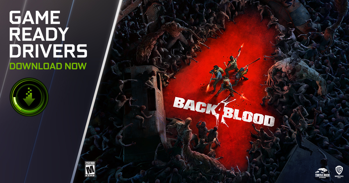 Con la llegada de otros 10 juegos DLSS en octubre, NVIDIA DLSS acelera el rendimiento con una calidad de imagen sin concesiones en 120 juegos y aplicaciones, incluido el lanzamiento de Back 4 Blood. 