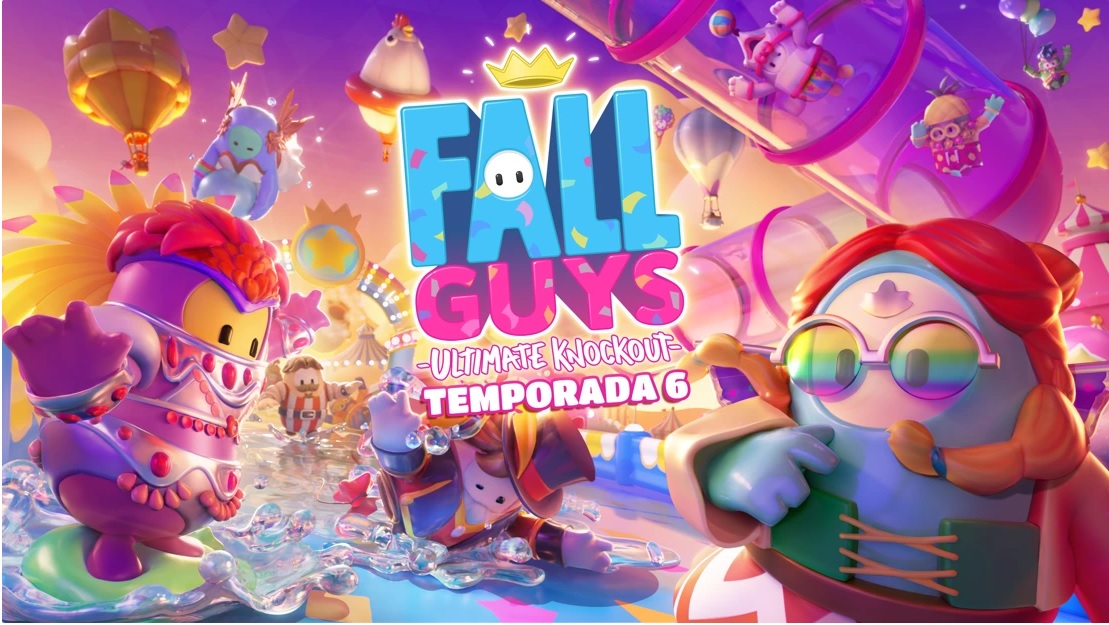 Rodando a Steam y PlayStation este invierno, la Temporada 6 de Fall Guys invita a los jugadores a una “Fiesta Espectacular” con nuevas Rondas