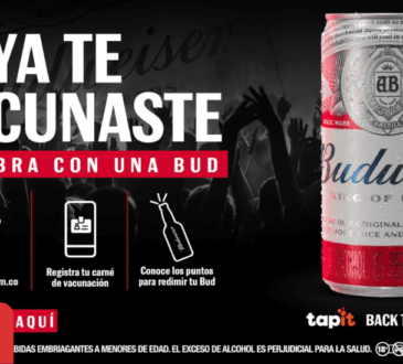 Budweiser, una de las marcas premium del portafolio de Bavaria, anunció el lanzamiento de su iniciativa Back to live que tiene como