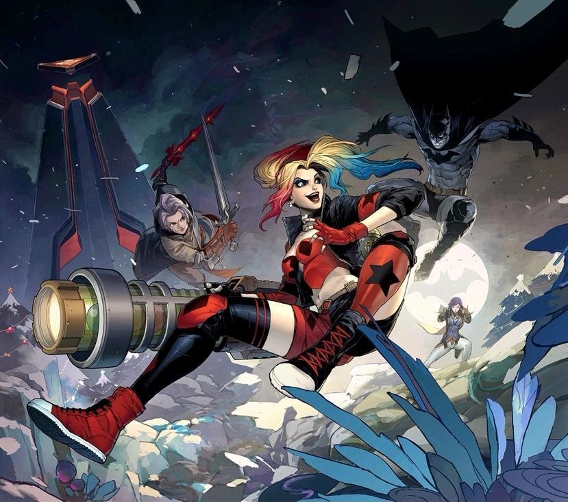 Ya que Harley Quinn trae el caos al campo de batalla! Distribuido por Warner Bros. Interactive Entertainment en nombre de DC