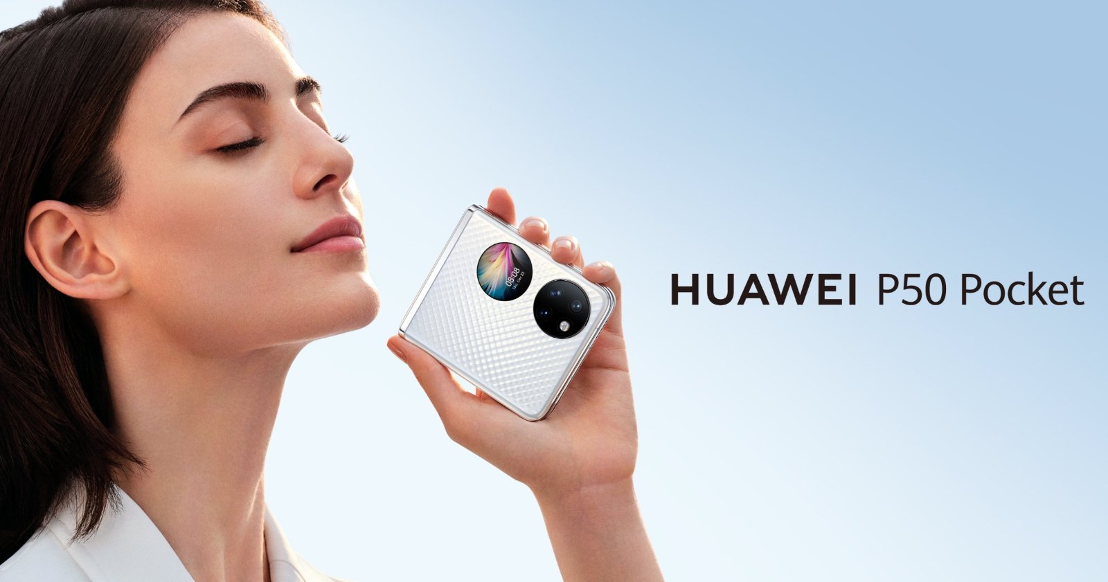 Huawei presentó oficialmente el nuevo Huawei P50 Pocket, su más reciente smartphone plegable. Se trata de la última expresión del ADN
