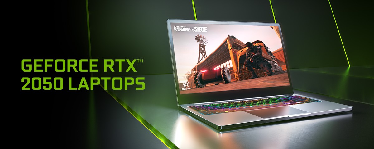 Nvidia anunció nuevas incorporaciones a nuestra línea de GPUs GeForce para laptops: Las GPUs NVIDIA GeForce RTX 2050, MX570 y MX550.