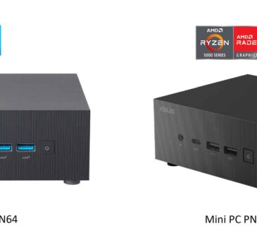 ASUS ha anunciado los Mini PC PN64 y PN52, un par de mini PC que ofrecen una sorprendente combinación de rendimiento