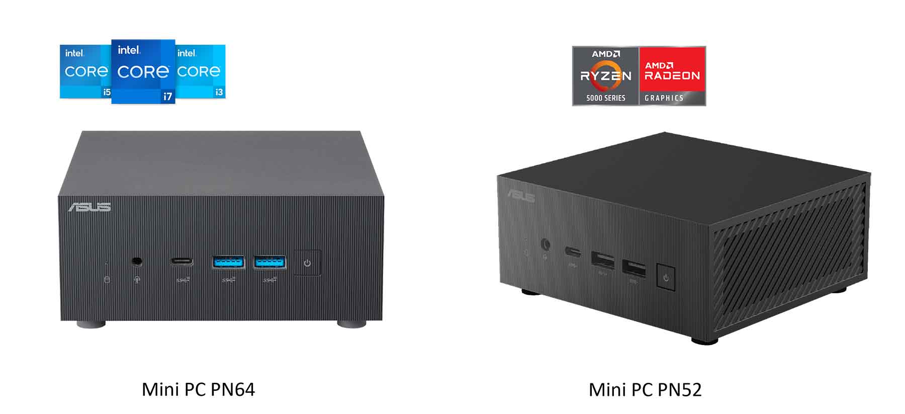ASUS ha anunciado los Mini PC PN64 y PN52, un par de mini PC que ofrecen una sorprendente combinación de rendimiento