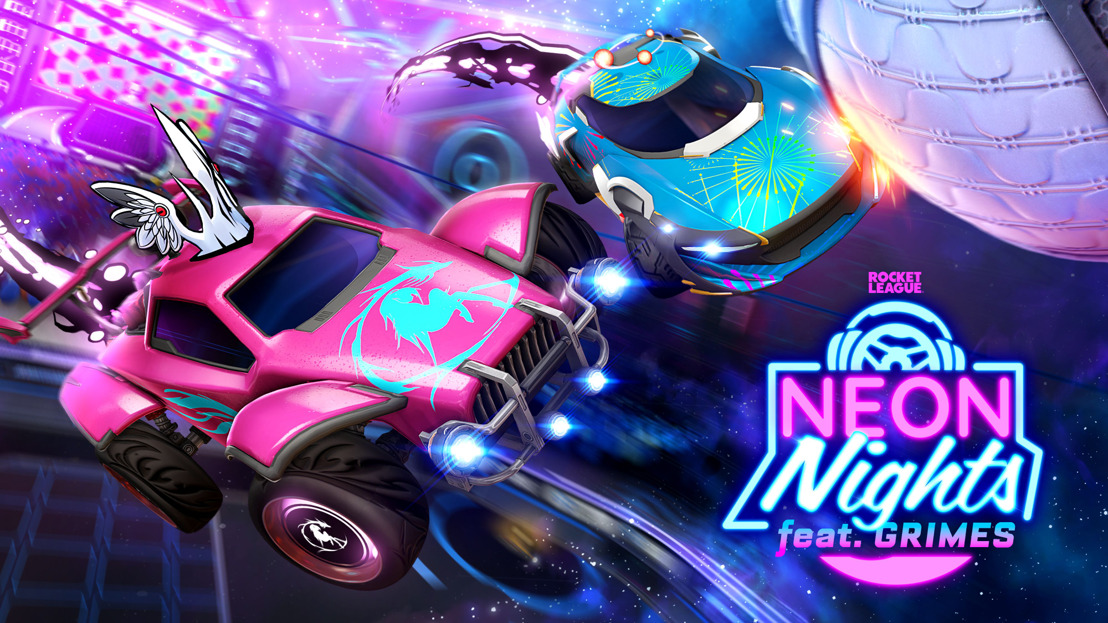 Psyonix en colaboración con la artista GRIMES, anunciaron un nuevo evento in-game llamado “Neon Nights” que comenzará en Rocket League