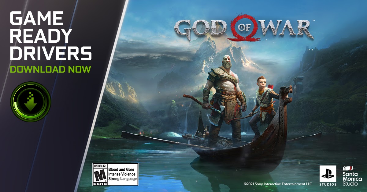 Tal como se prometió, el driver NVIDIA GeForce Game Ready de hoy incluye optimizaciones de día 0 para God of War