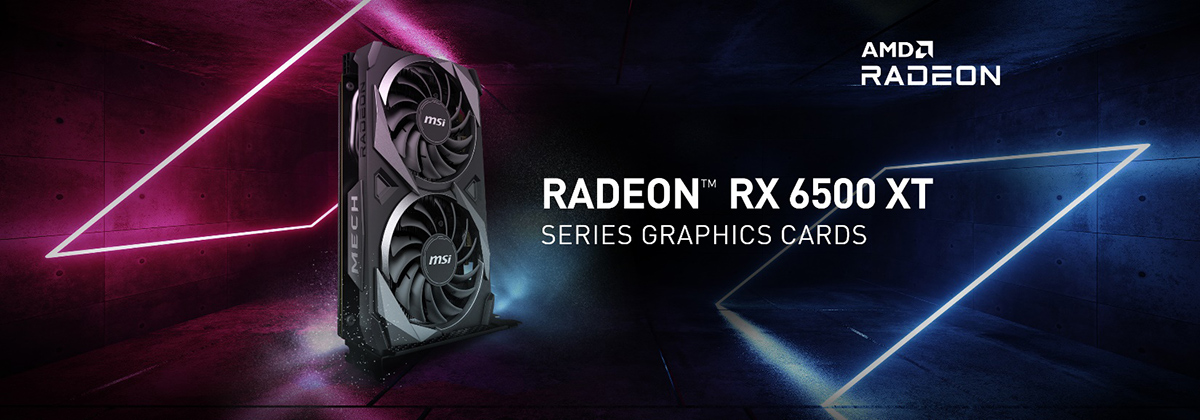 MSI se encuentra orgullosa en anunciar oficialmente las tarjetas gráficas MSI AMD Radeon RX 6500 XT MECH 2X. Las nuevas tarjetas gráficas