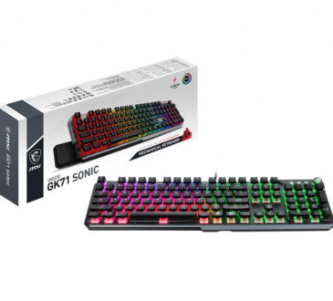MSI ha anunciado recientemente los teclados para juegos Vigor GK71 Sonic y Vigor GK50 Low Profile TKL. El MSI Vigor GK71 es un teclado
