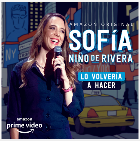 Amazon Prime Video estrenará en exclusiva este 11 de febrero, el más reciente especial de comedia de Sofía Niño de Rivera, Lo volvería