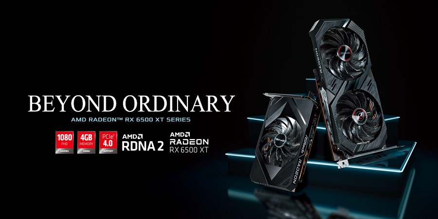 ASRock presenta su linea AMD Radeon RX 6500 XT