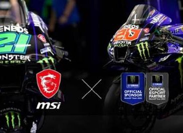 MSI seguirá siendo patrocinador de Monster Energy Yamaha MotoGP