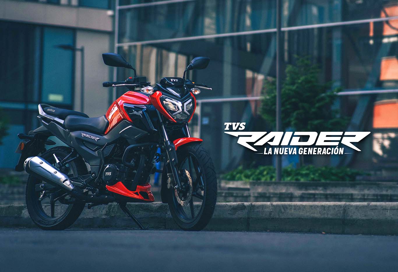 TVS Raider 125 la nuevo moto que presentó Auteco en Colombia