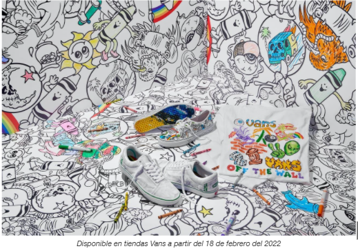 Vans y Crayola celebran el espíritu de la creatividad