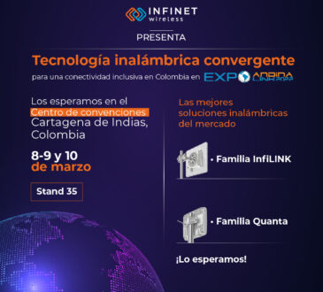 Infinet Wireless anuncia su participación en Andinalink 2022