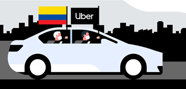 Uber se une a la jornada electoral en Colombia