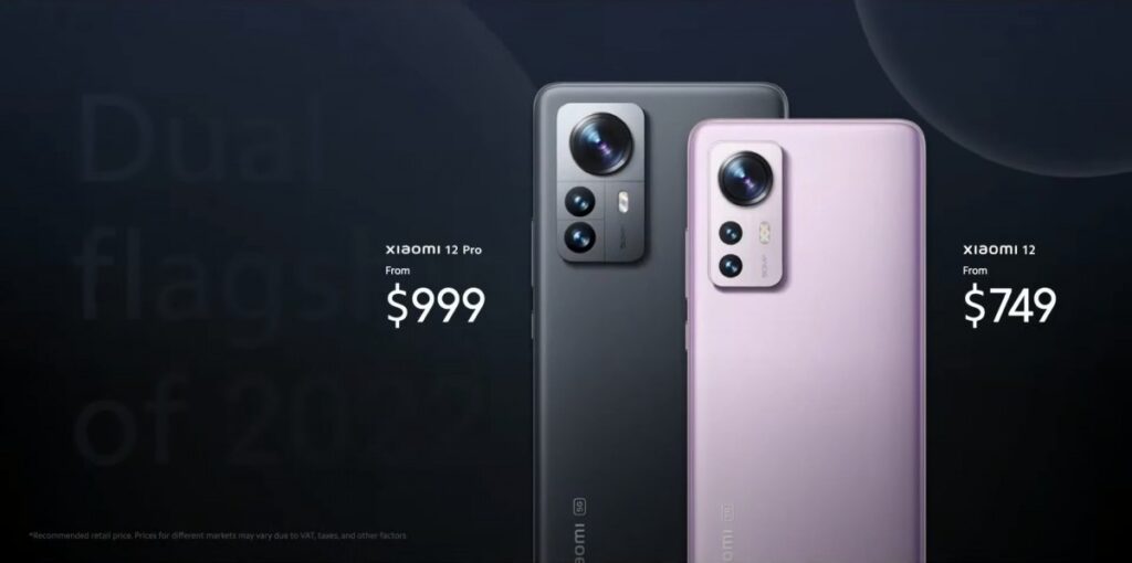Xiaomi 12 tenemos los precios en Europa