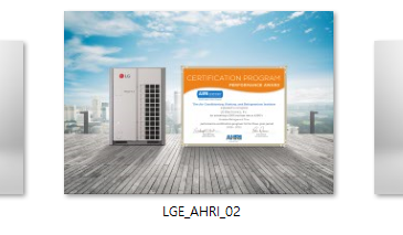 LG Electronics es reconocida por AHRI por quinta vez