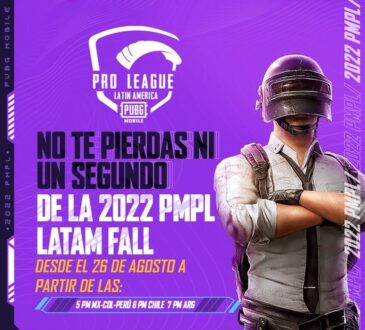 2022 PUBG MOBILE Pro League LATAM Fall inicia el 26 de agosto