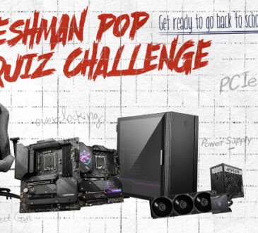 MSI anuncia el Freshman Pop Quiz Challenge