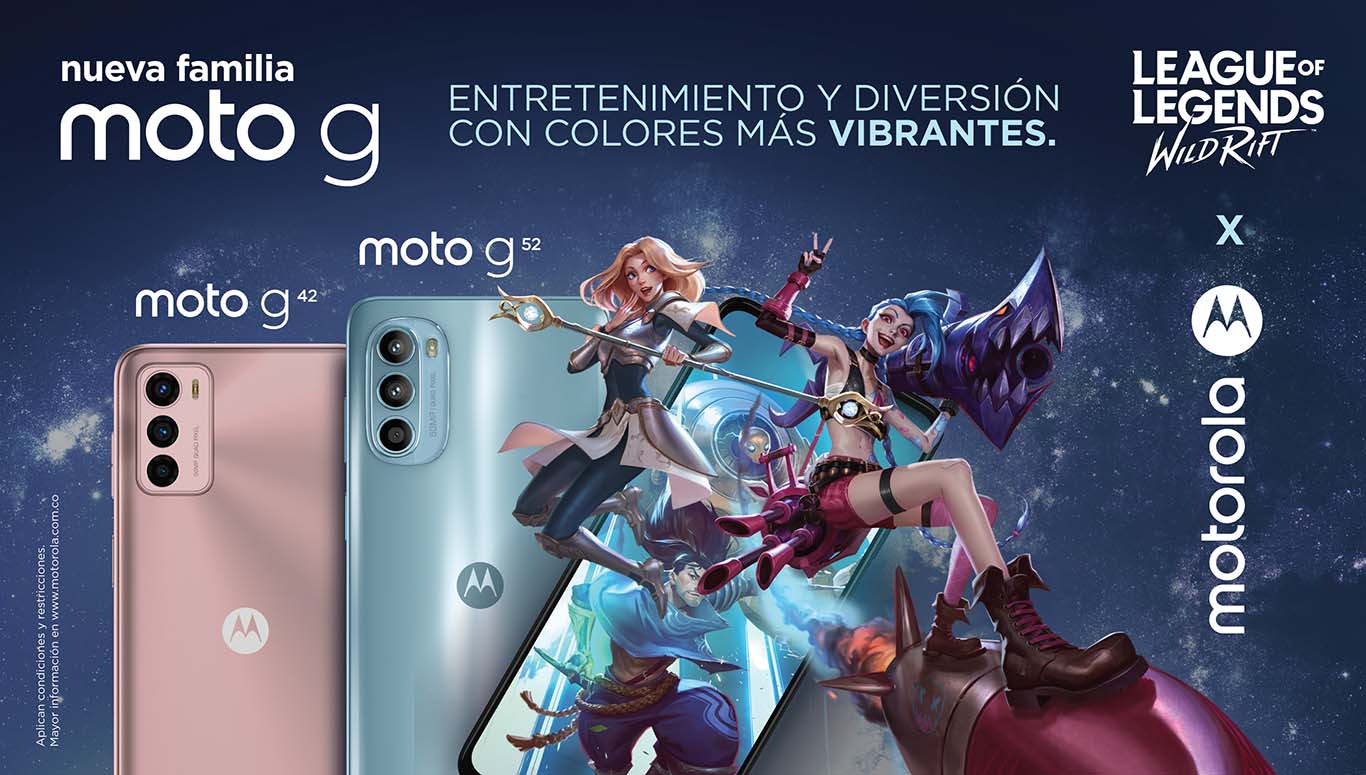 Motorola anuncia alianza Riot Games en Wild Rift