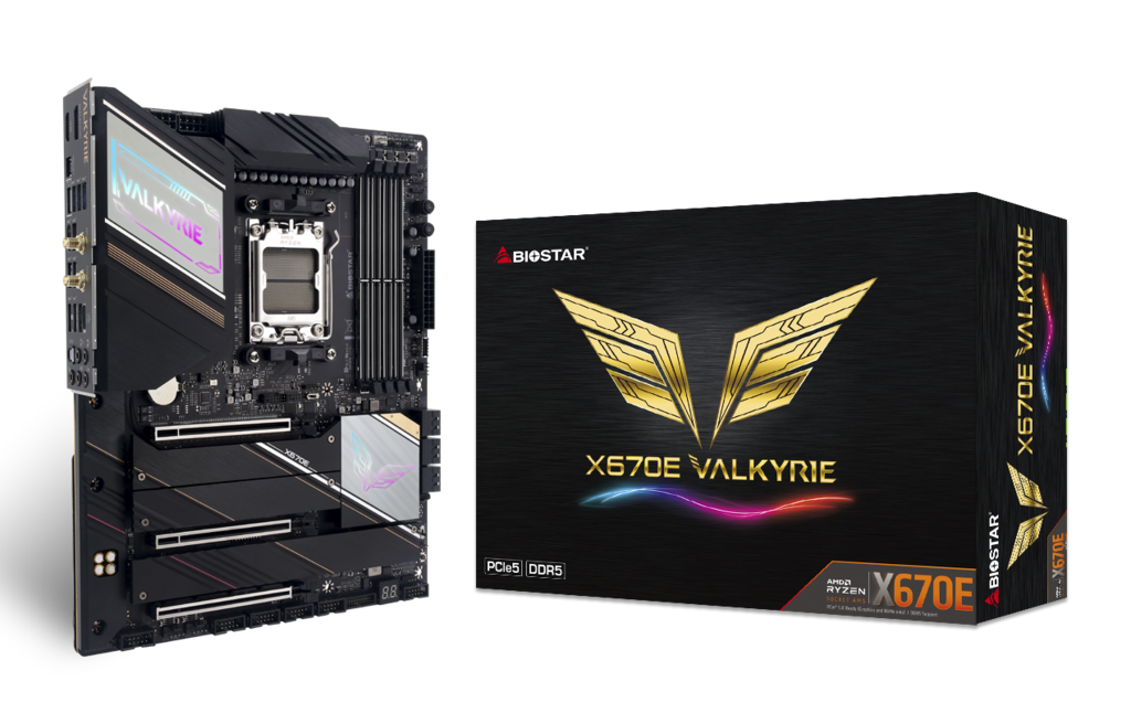 BIOSTAR anunció la placa X670E VALKYRIE ATX