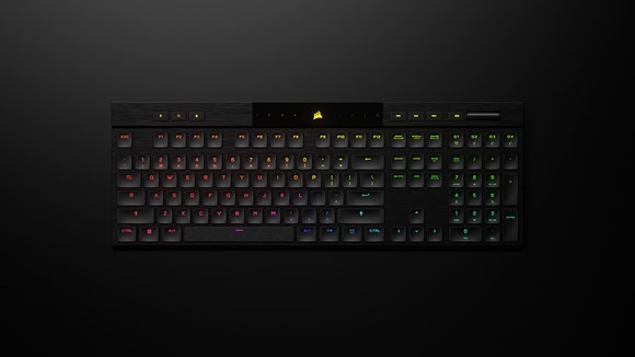 Corsair anunció el teclado K100 AIR