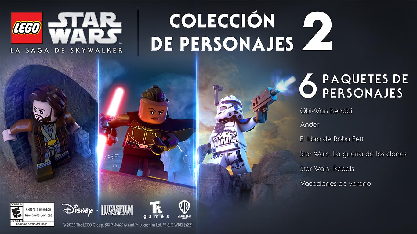 LEGO Star Wars: The Skywalker Saga Galactic Edition llega el 1 de Noviembre