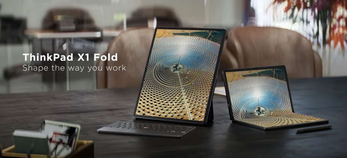 Lenovo presentó El ThinkPad X1 Fold 2022