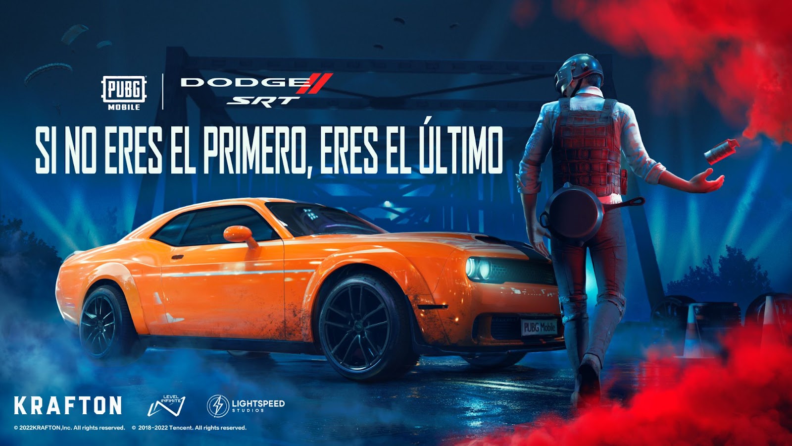 PUBG MOBILE anuncia colaboración con Dodge