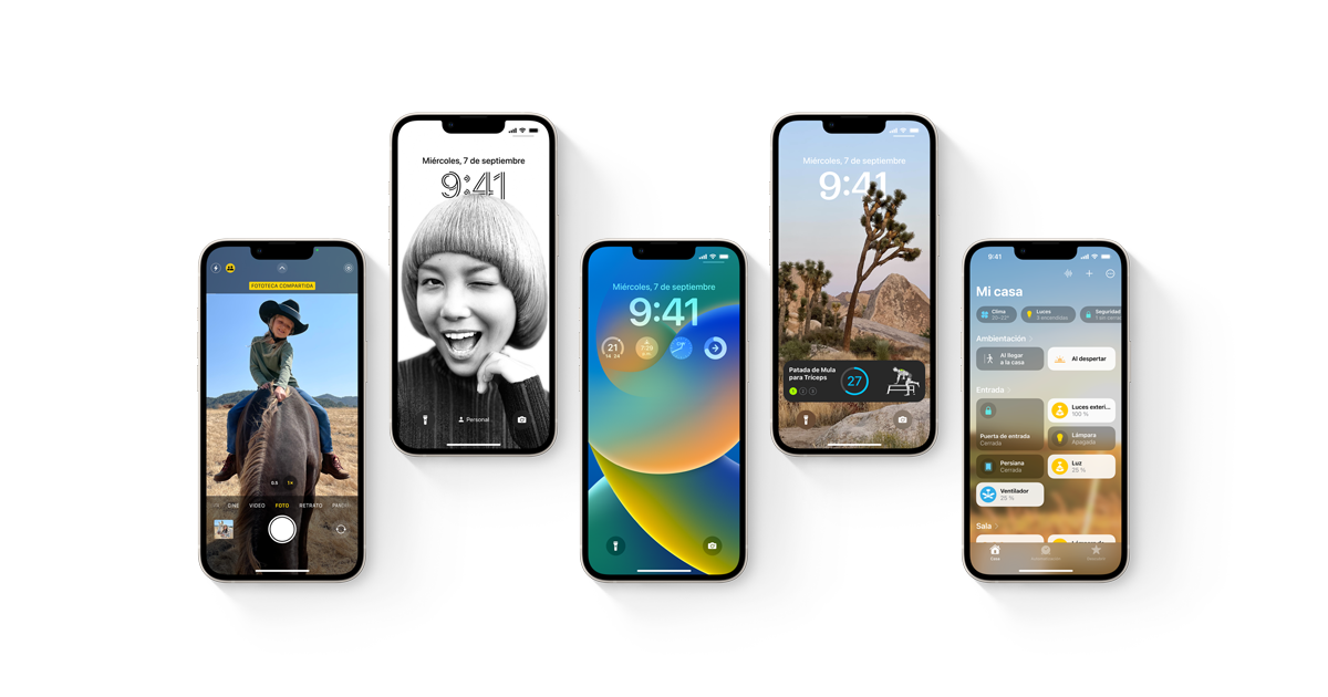 iOS 16 llegará el lunes a todos los iPhone