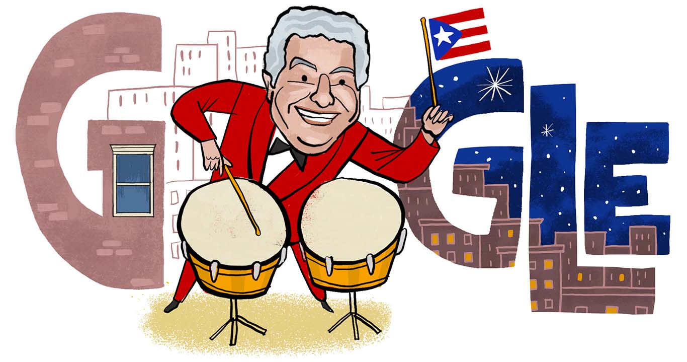Google celebró el legado musical de Tito Puente con un Google Doodle