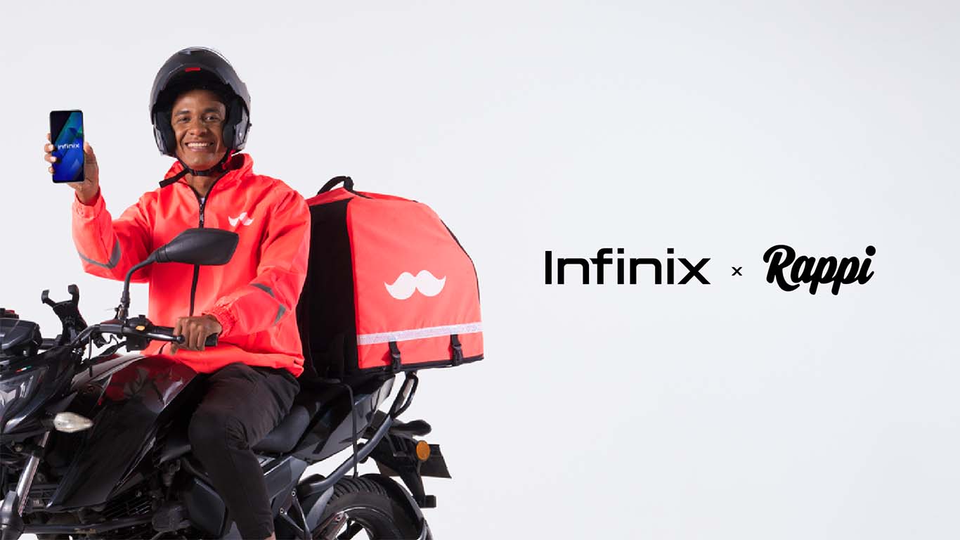 Infinix y Rappi anuncian la campaña “Drivers & Riders”