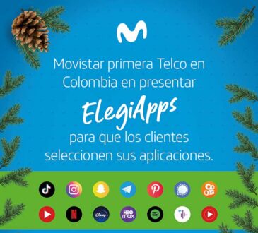 Movistar Colombia anunció “ElegiApps”
