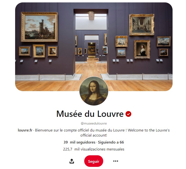 Pinterest anuncia alianza con el museo de Louvre