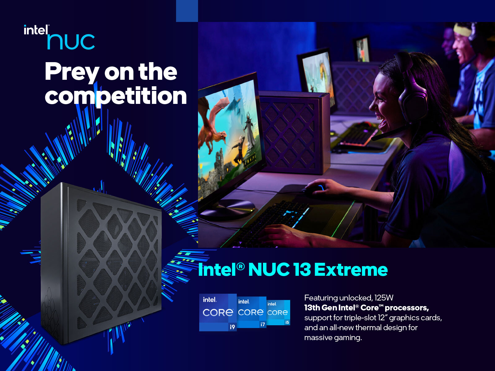 Intel anuncia los Intel NUC 13 Extreme